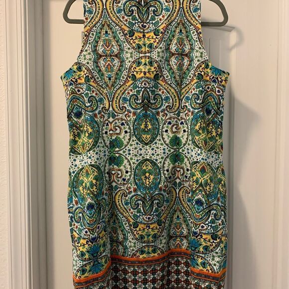 London Times Shift Dress Size 14 Summer Tank Style - Picture 4 of 4